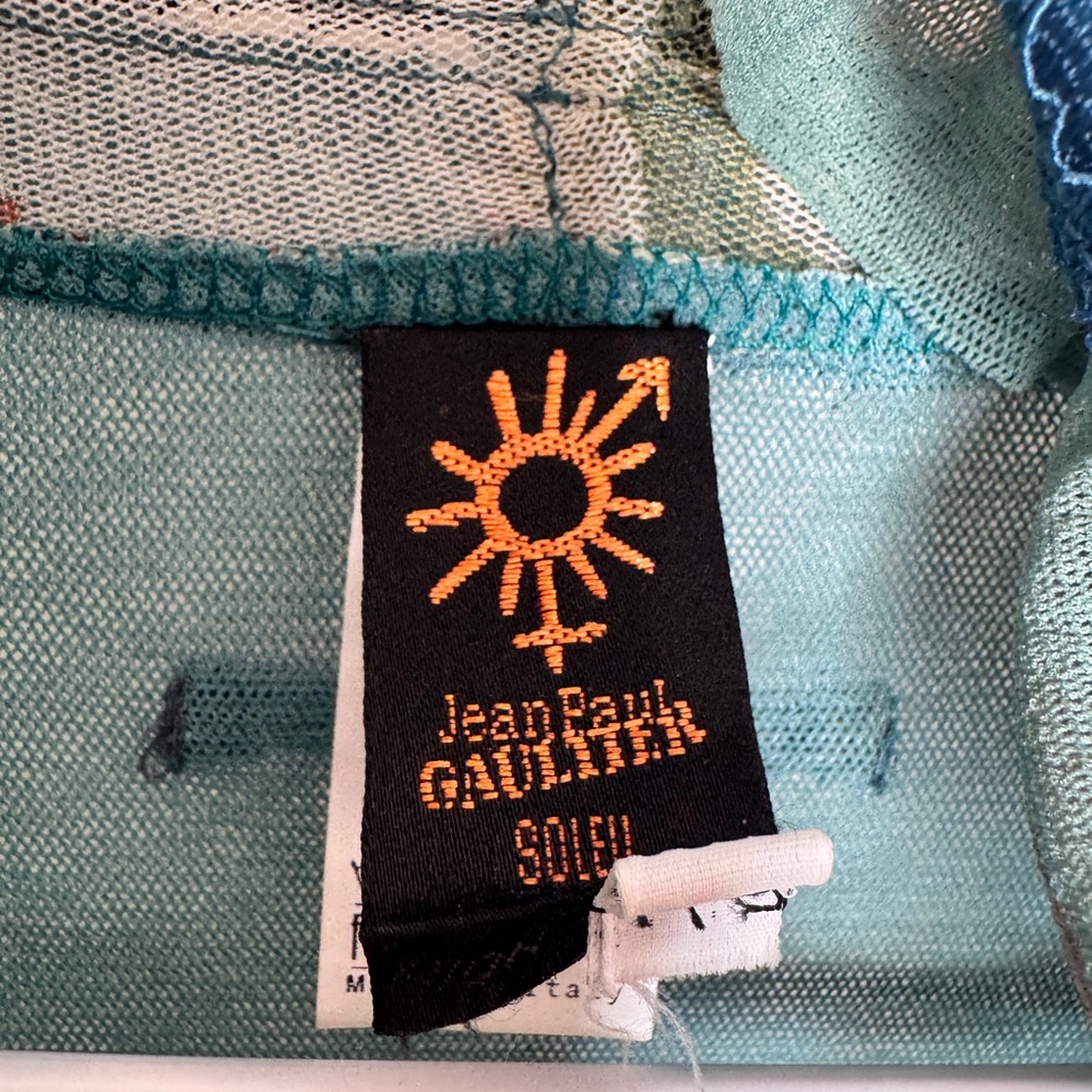 Jean Paul Gaultier Soleil Sheer Vintage Cardigan - Picture 10 of 14
